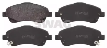 Комплект тормозных колодок, дисковый тормоз SWAG купить